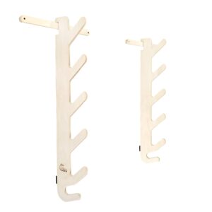 Horizontal Wall-Mounted Ski Storage Rack