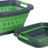 Roaming Cooking Collapsible Plastic Laundry Basket