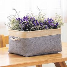 Fabric Storage Bin Organizer Basket with Handles
