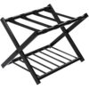 GOFLAME Folding Luggage Rack Metal Suitcase