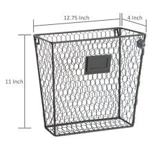 MyGift Rustic Chicken Wire Wall-Mounted, Home Office