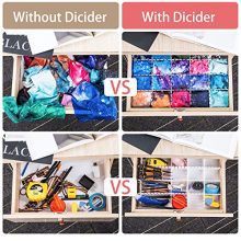 Flytianmy 40pcs Drawer Dividers Adjustable Drawer Storage