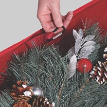 Paula Deen Festive Wreath Organizer and Storage Container Box.