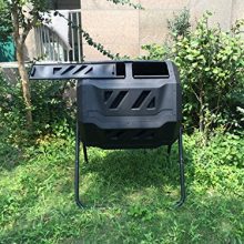 Dual Chamber Rolling Compost Tumbler