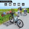 Bike Stand Rack, 3 Bicycle Floor Parking Stand