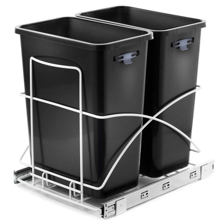 Gallon Kitchen Trash Can Pull Out Under Cabinet Trash Bin