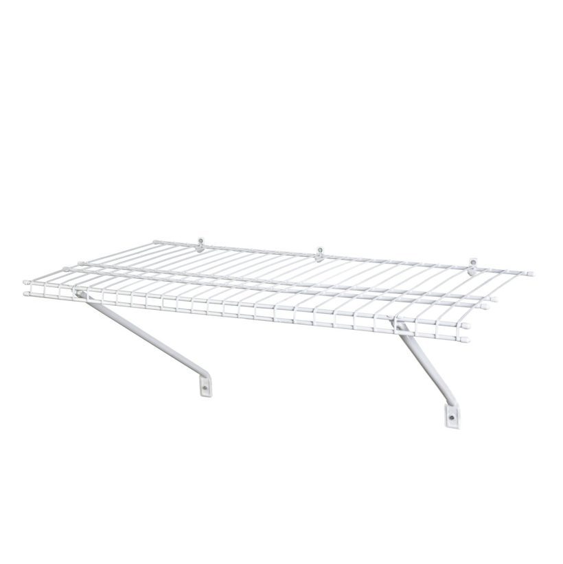 ClosetMaid, White Wire Shelf Kit