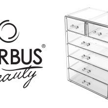 Sorbus Cosmetics Makeup and Jewelry Big Storage Case Display