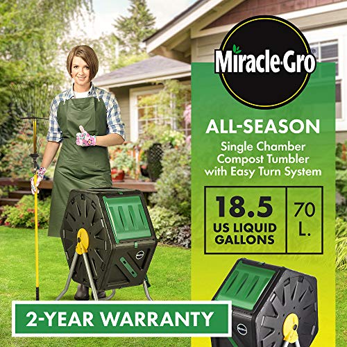 Single Chamber Outdoor Garden Compost Bin