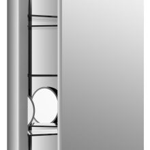 Bathroom Slow Close Magnifying Mirror Medicine Cabinet with Mirror