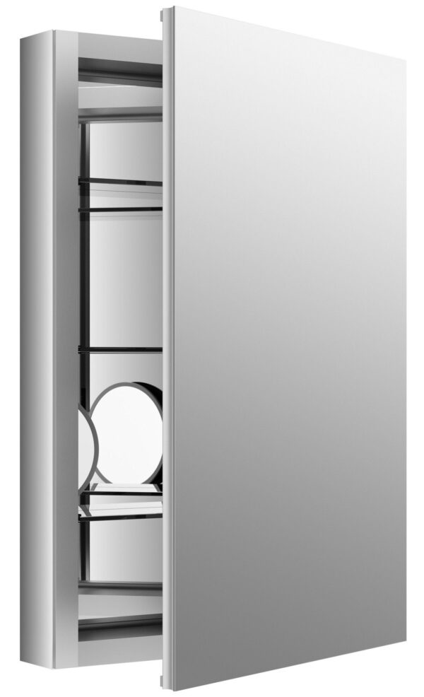 Bathroom Slow Close Magnifying Mirror Medicine Cabinet with Mirror