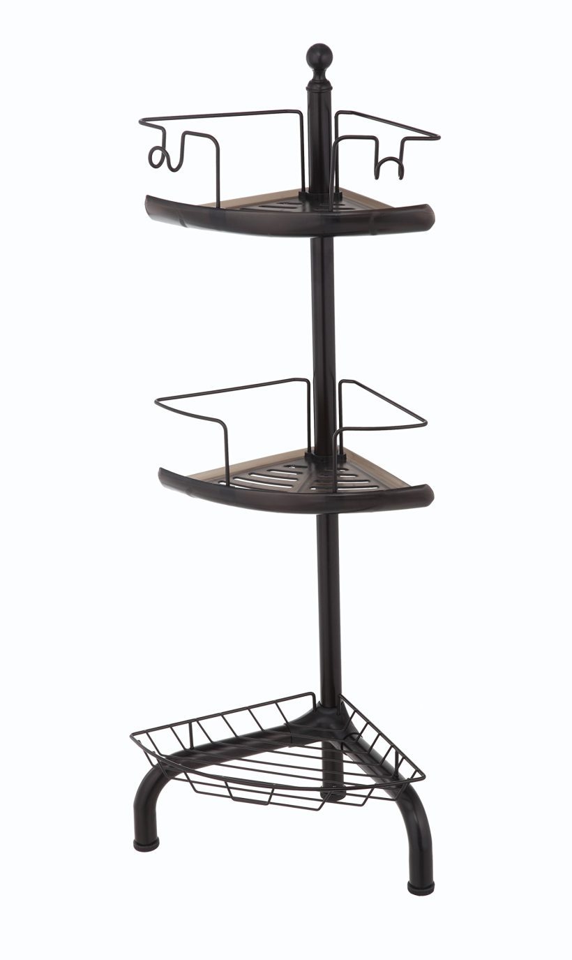 Bathroom Shower Caddy with 3-Basket Shelves