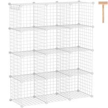 C&AHOME Wire Cube Storage Organizer