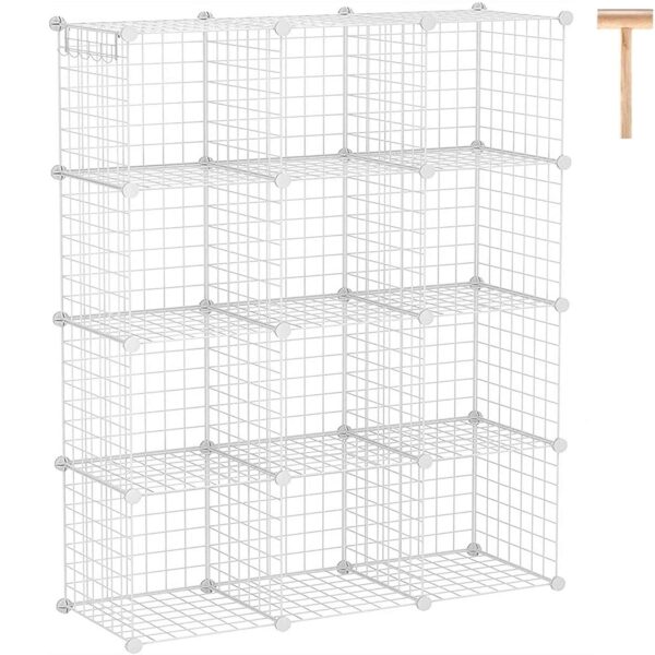 C&AHOME Wire Cube Storage Organizer