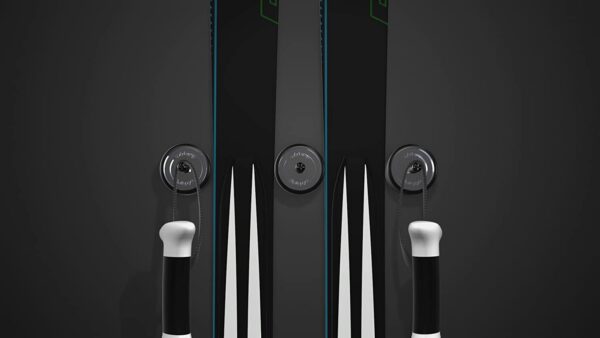 Luxury Ski Hanger Wall Mount – Premium Storage & Display Rack for Skis