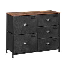 SONGMICS Wide Dresser, Fabric Drawer Dresser