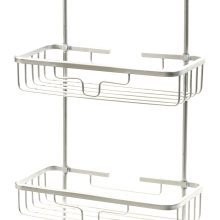 Splash Home Aluminum Kohala Shower, Caddy Bathroom Hanging