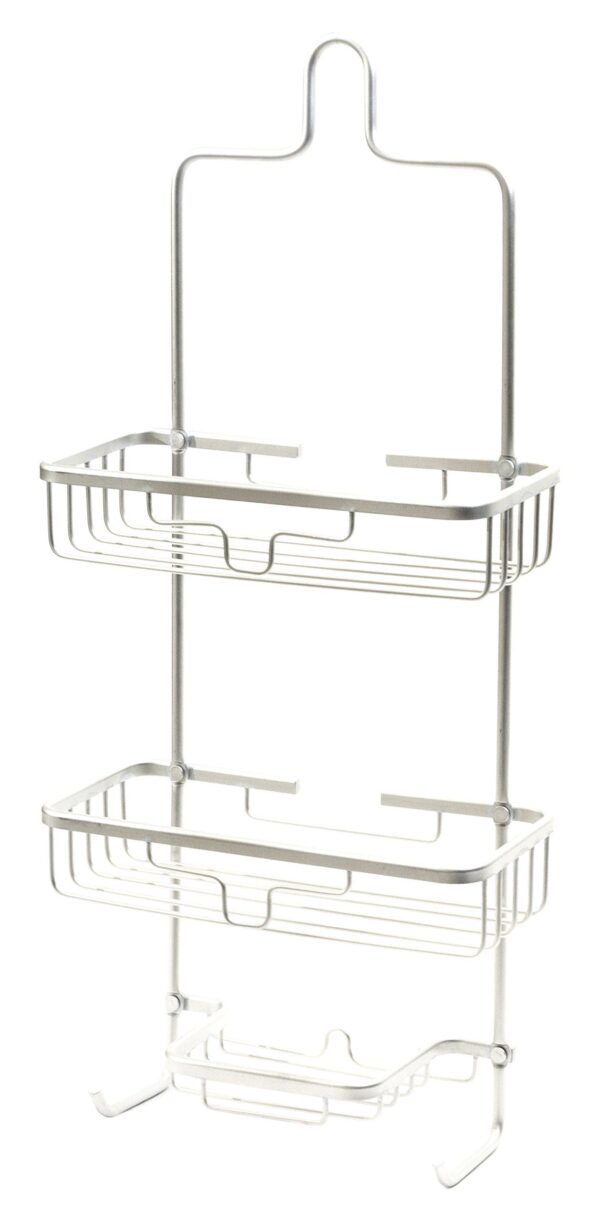 Splash Home Aluminum Kohala Shower, Caddy Bathroom Hanging