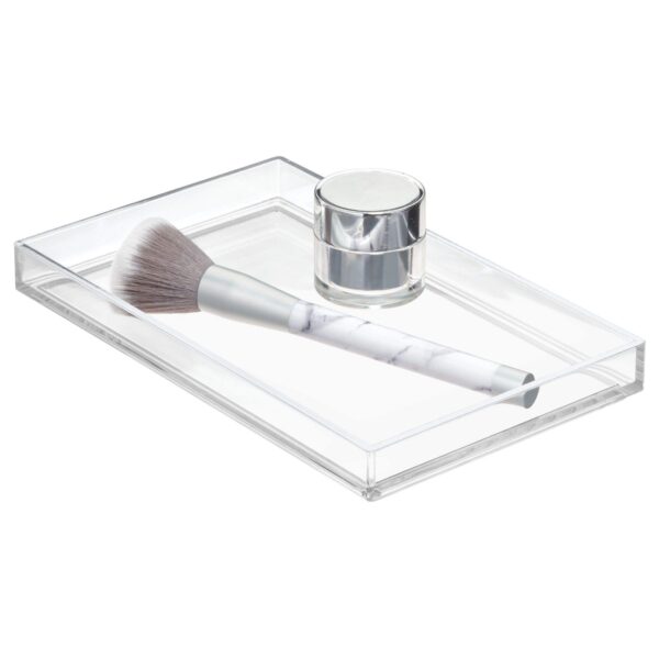 Metal Tumbler Makeup Toothbrush Holder for Bathroom