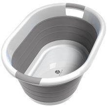 Vremi Collapsible Plastic Laundry Basket