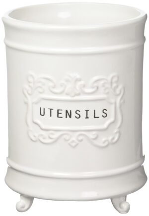 Mud Pie Circa Utensil Ceramic Holder