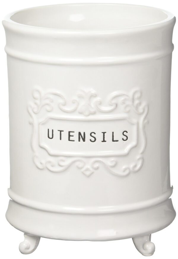 Mud Pie Circa Utensil Ceramic Holder