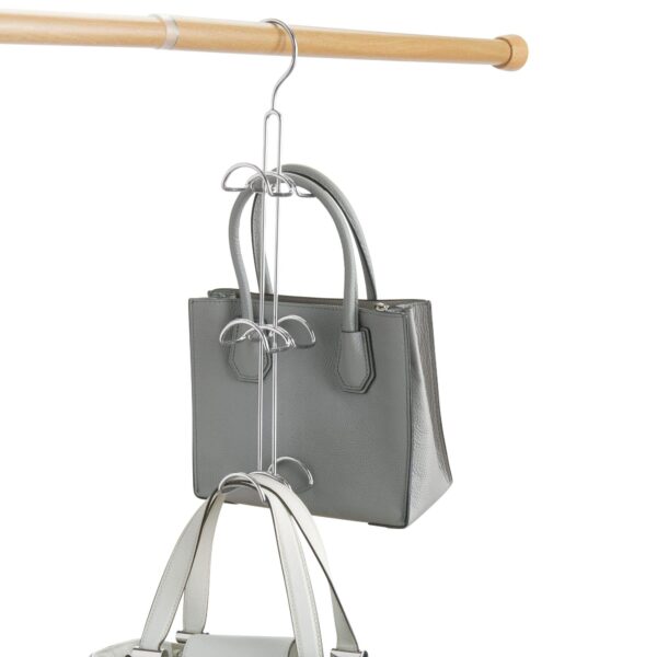 iDesign Axis Metal Hook Hanger, No Snag Closet Organization