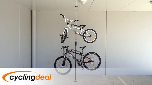2 Bike Bicycle Vertical Hanger Parking Rack: Space-Saving Bike Storage Solution! 🚴‍♀️🚴