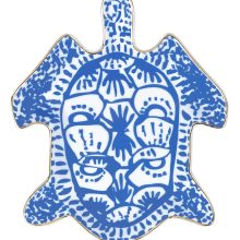 Lilly Pulitzer Women's Blue Porcelain Jewelry Trinket Tray