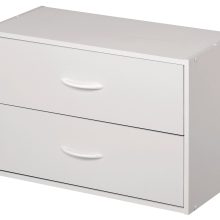 Stackable 2-Drawer Horizontal Organizer