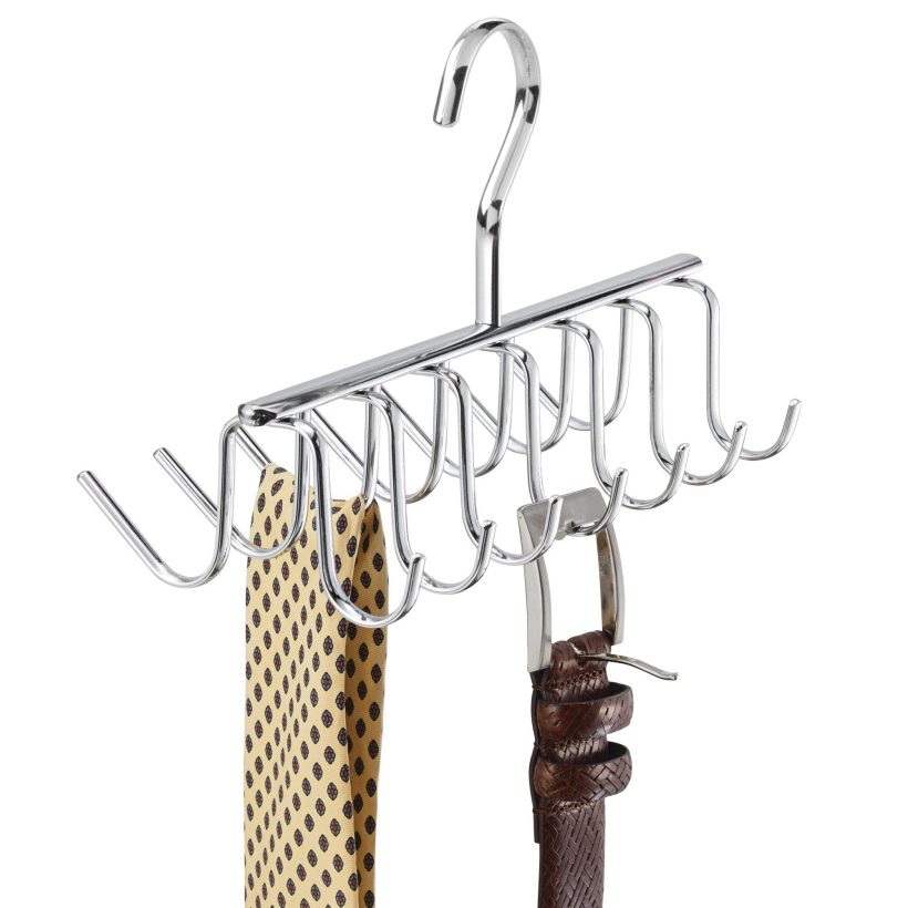 iDesign Axis Metal Hanger, Hanging Closet Organization