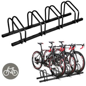 Goplus 4 Bike Rack Bicycle Stand Cycling Rack Parking
