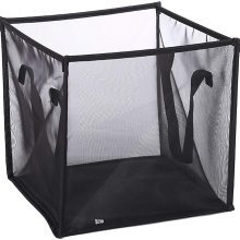 College Dorm or Travel Mesh Popup Laundry Hamper with Handles