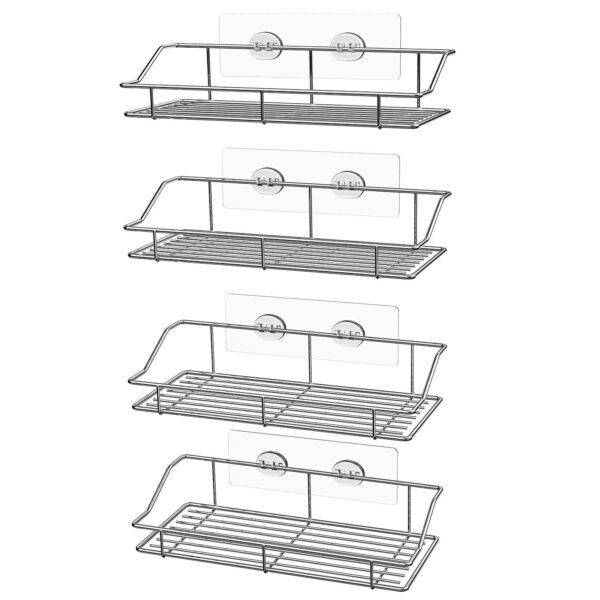 Bathroom Shelf Wall Mounted Adhesive