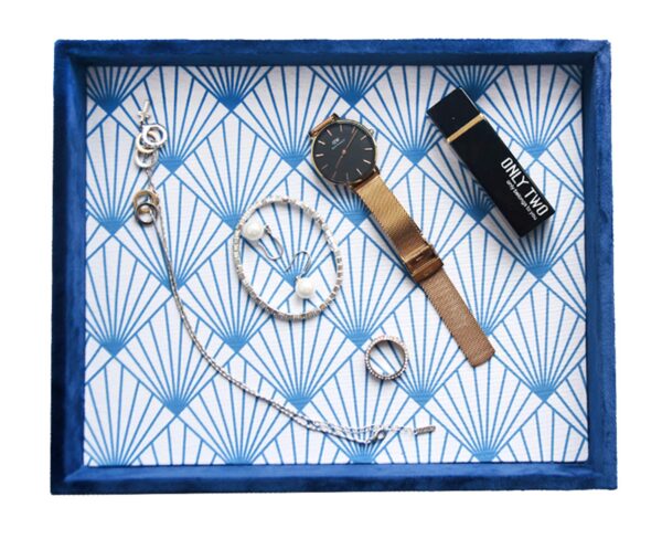 HofferRuffer Desktop Organizer Tray, Jewelry Tray
