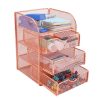 PAG Rose Gold Desk Organizer Stick Note Holder