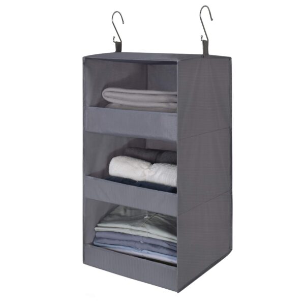 GRANNY SAYS 3-Shelf Hanging Closet Organizer