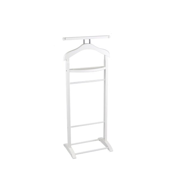 Knight Valet with Extended Bar and Key Rack