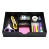 CAXXA 3 Slot Drawer Organizer with Two Adjustable Dividers