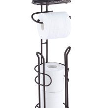 Heavyweight Toilet Tissue Paper Roll Storage Holder