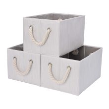 StorageWorks Storage Bins With Cotton Rope Handles