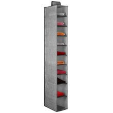 Criusia Hanging Closet Organizer,10 Shelves Closet