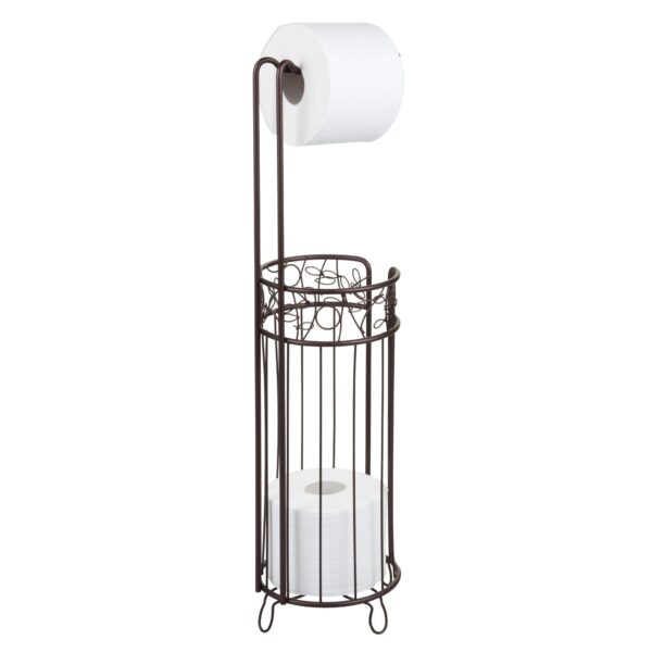 iDesign Twigz Steel Free-Standing Toilet Paper Storage Dispenser
