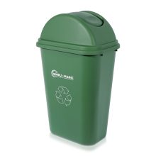 9.5 Gallons Swing-Top Lid Recycle Bin