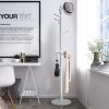 Vlush Sturdy Wooden Coat Rack Stand