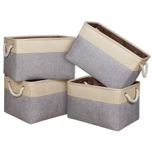 Univivi Rectangular Basket Closet Bins