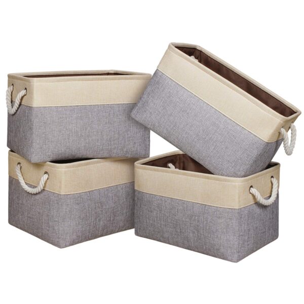 Univivi Rectangular Basket Closet Bins