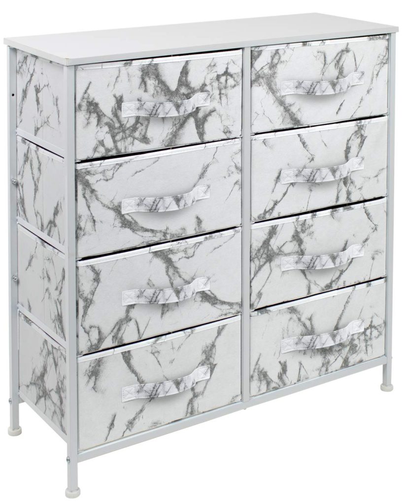Sorbus Dresser with 8 Drawers - Furniture Storage Chest Tower