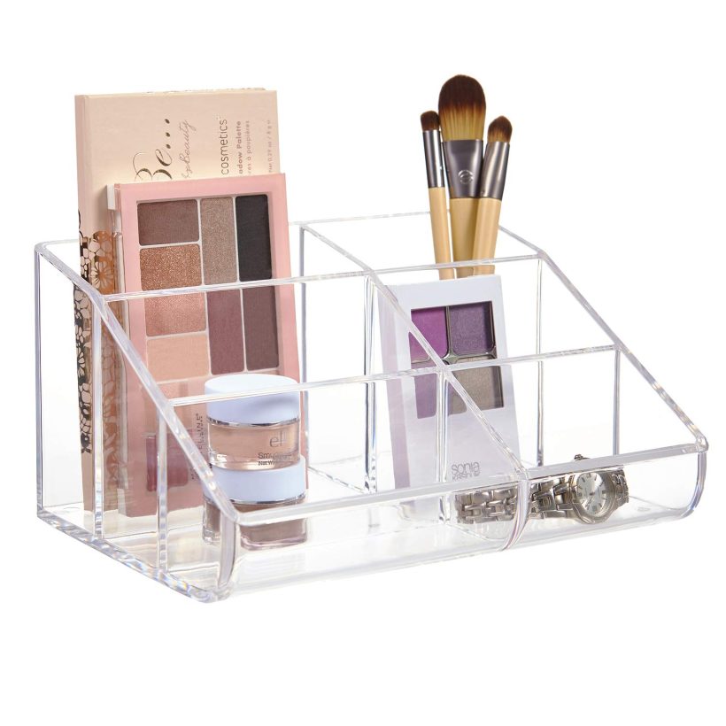 6-Compartment Vanity Makeup Organizer