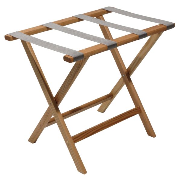 Wooden Mallet Deluxe Straight Leg Luggage Rack
